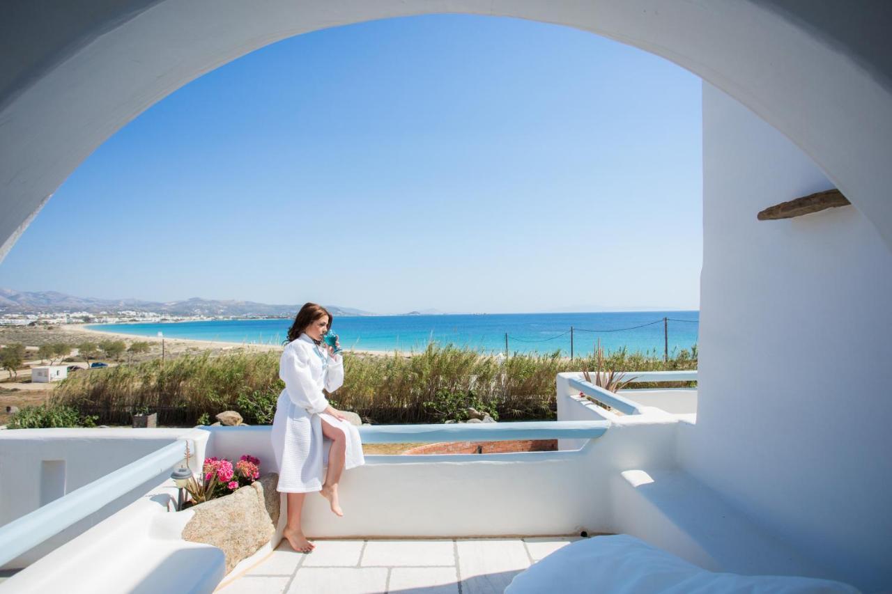 Naxian Riviera Exclusive Seafront Suites, Junior Suite Agios Prokopios  Exterior photo