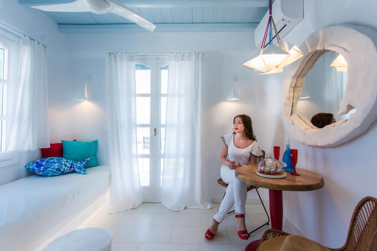 Naxian Riviera Exclusive Seafront Suites, Junior Suite Agios Prokopios  Exterior photo