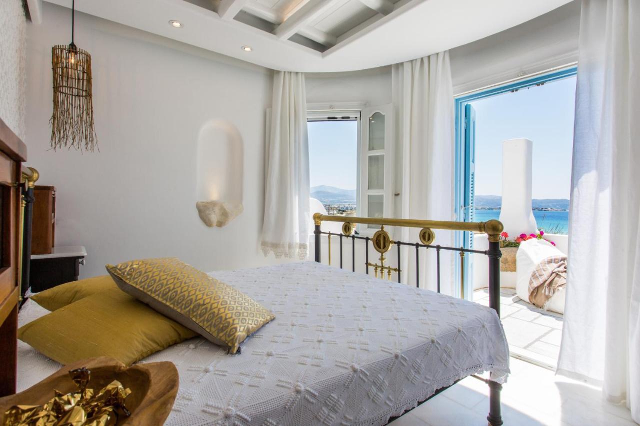 Naxian Riviera Exclusive Seafront Suites, Junior Suite Agios Prokopios  Exterior photo