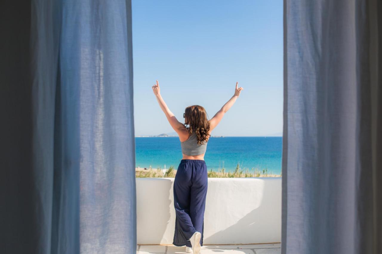 Naxian Riviera Exclusive Seafront Suites, Junior Suite Agios Prokopios  Exterior photo